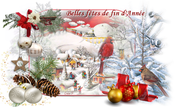 Bonnes fêtes de fin d'Année